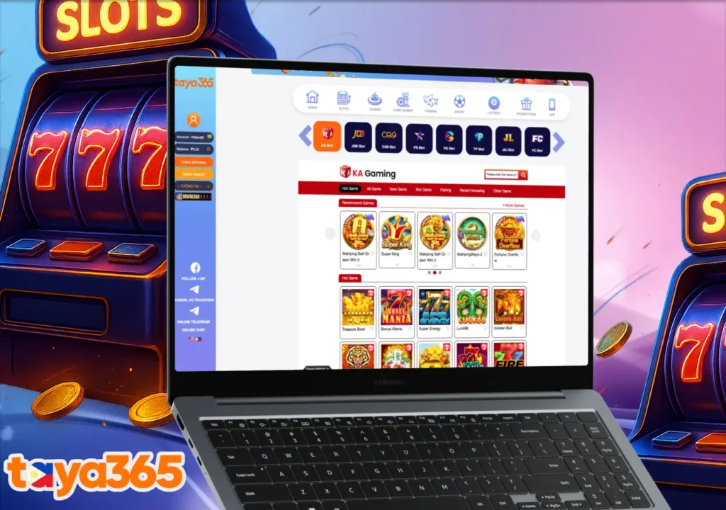Overview of slot machine types and popular slot games available